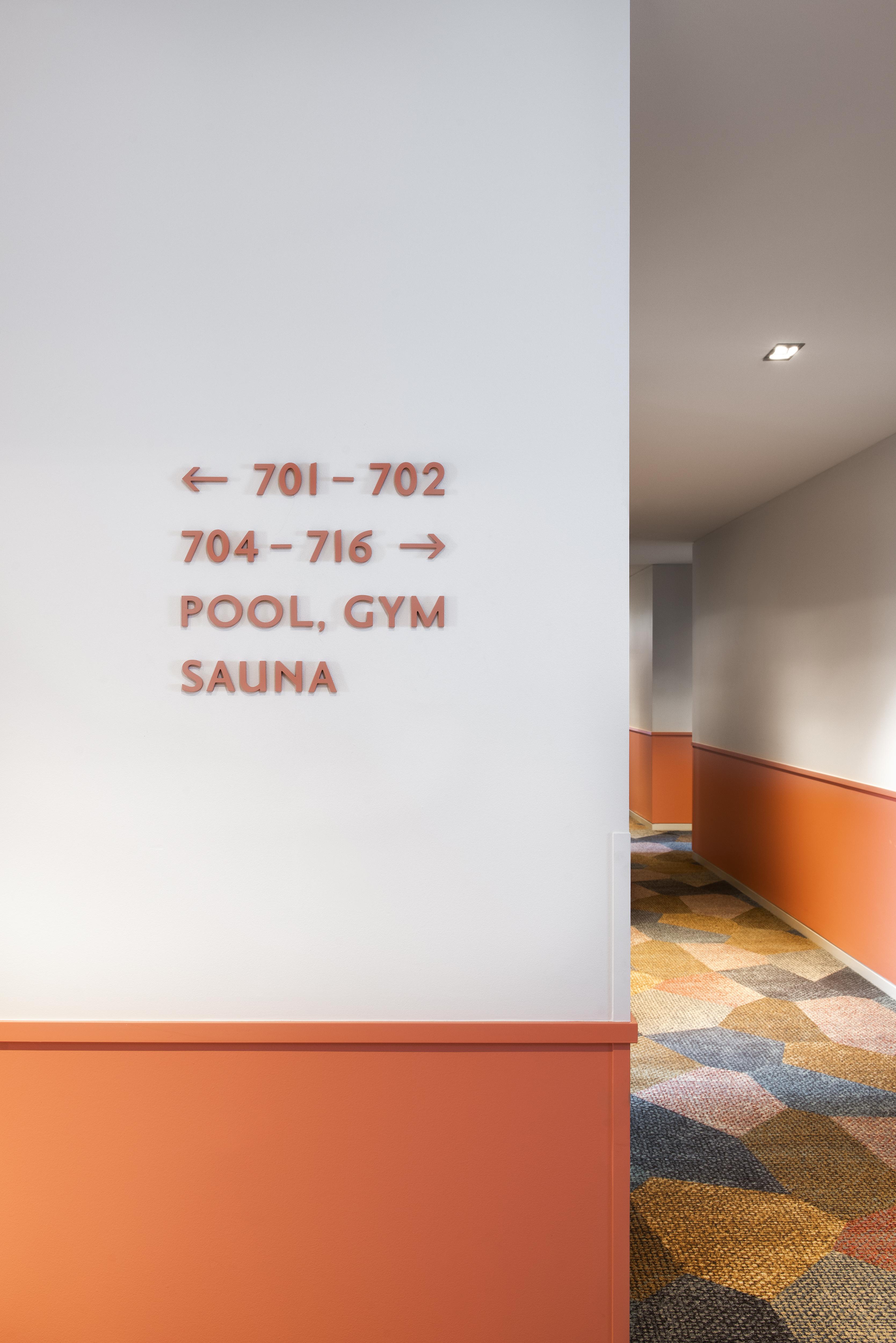 布里斯班谷奥华酒店 外观 照片 Interior signage